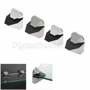 Soporte ajustable de estante de vidrio de 3 mm-16 mm abrazadera de acrílico de madera soporte para estantes - Imagen 1 de 14
