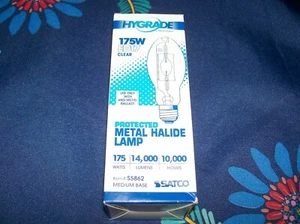 SATCO Metal Halide Lamp Model: S5862. 175 Watts , Medium Base - Picture 1 of 5