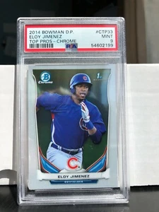 Bowman Draft Picks and Prospects 2014 cromo ELOY JIMENEZ PSA 9 CTP33 RC - Imagen 1 de 2