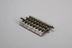 ZZ175 VB 77 train Ho 1/87 Rail courbe grand rayon 1/4 8 traverses ballast - Imagen 1 de 3