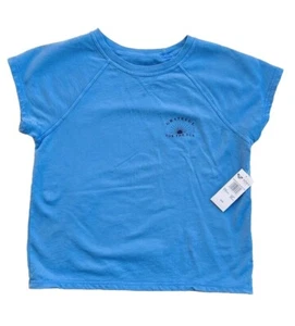 Roxy Grateful Sun Short Sleeve Tee T-Shirt Size 14/XL  Blue - Picture 1 of 5