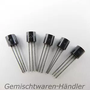 5x Transistor BC557A Transistor: Bipolar PNP 50V 100mA 500mW TO92 - Picture 1 of 1