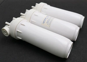 3-fach Wasserfiltergehäuse 10" DP 10 TRIO 1/4" Tassen weiß RB1400106 - Picture 1 of 8