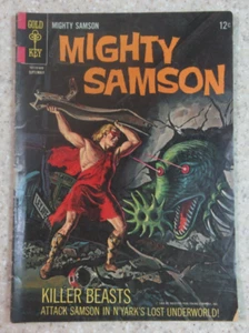 Mighty Samson 7 (Half Page Missing) (1966) WHOLESALE Now only $3.99 - Picture 1 of 2