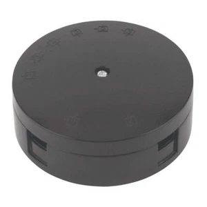 Caja de conexiones eléctricas de alta resistencia de 30 amperios 3 terminales negra 85 mm IP20 - Imagen 1 de 1