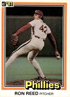 1981 Donruss #44 Ron Reed - Image 1 of 2