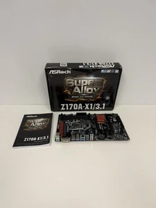 Asrock Z170A-X1/3.1 Mainboard ungetestet - Bild 1 von 24