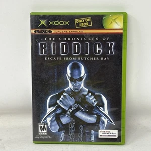 Chronicles of Riddick: Escape From Butcher Bay - Xbox - getestet CIB - Bild 1 von 6