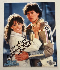 Catherine Mary Stewart Signed 8x10 Photo The Last Starfighter Autograph Beckett - Picture 1 of 3