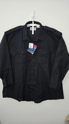 NWT Flying Cross FX Mens 3XL XXXL Class B Police Security Blue Duty Shirt - Image 1 of 4