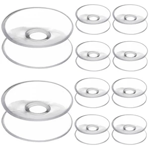 10 Stück 30 mm Doppelseitige Saugnäpfe Saugnäpfe für Glas Kunststoff - Bild 1 von 12