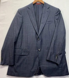 ISAIA Napoli Super 130s Wool 2-button Jacket Eu 50 R 40" Chest Sport Coat - Bild 1 von 12