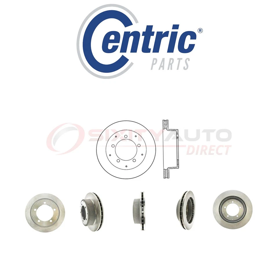 Centric C-TEK Disc Brake Rotor for 1998-2000 Chevrolet C7500 Kodiak 6.6L sd Foto 1 de 4