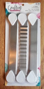 NEw Crafter's Collection 3 pc Stainless Steel "Clay Craft Blades" Set size 8" - Picture 1 of 2