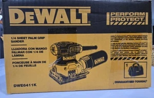 DeWALT DWE6411K 2.3 Amp Corded 1/4 Sheet Palm Grip Sander Kit w/Contractor Bag - Picture 1 of 5