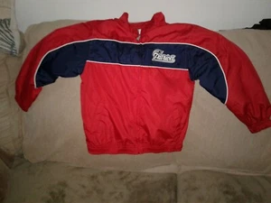 NFL New England Patriots RED Jacket BOYS KIDS XS SIZE 6-7 ZIPUP SALE - Picture 1 of 12