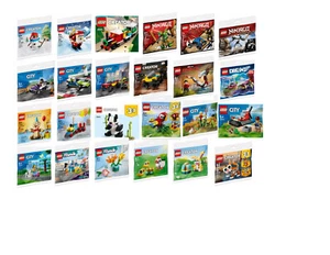 LEGO ® Polybag SELECCIONAR Navidad, Ninjago, Amigos, Trenes, Vacaciones, Cumpleaños NUEVO - Imagen 1 de 47