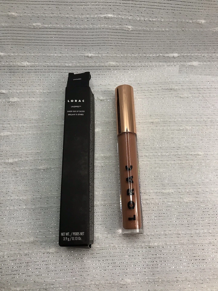 Lorac Unzipped Sheer Silk Lipgloss in UNFAZED - Full Size -