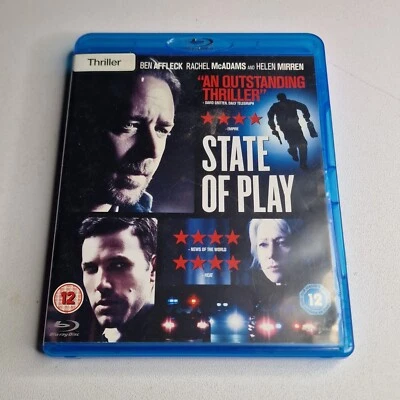 State of Play (Blu-ray, 2009) Universal Pictures 8270231 - Region B - Image 1 of 4