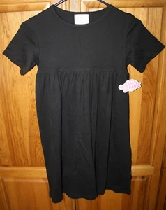LOLLY WOLLY DOODLE Girls Black Cotton DRESS Size 8/ 9 NEW With Tag - Picture 1 of 1