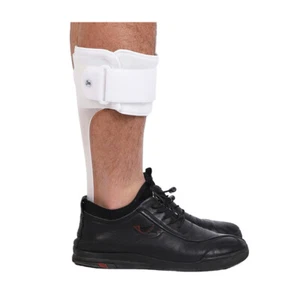 Drop Foot Brace - AFO Splint - Ankle Foot Orthosis Support for Walking with Shoe - Picture 1 of 7