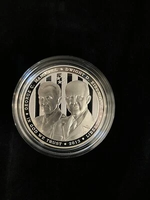 2013 5-Star Generals Commemorative Coin Program. Proof Silver Dollar US Mint-Phi - Image 1 of 4