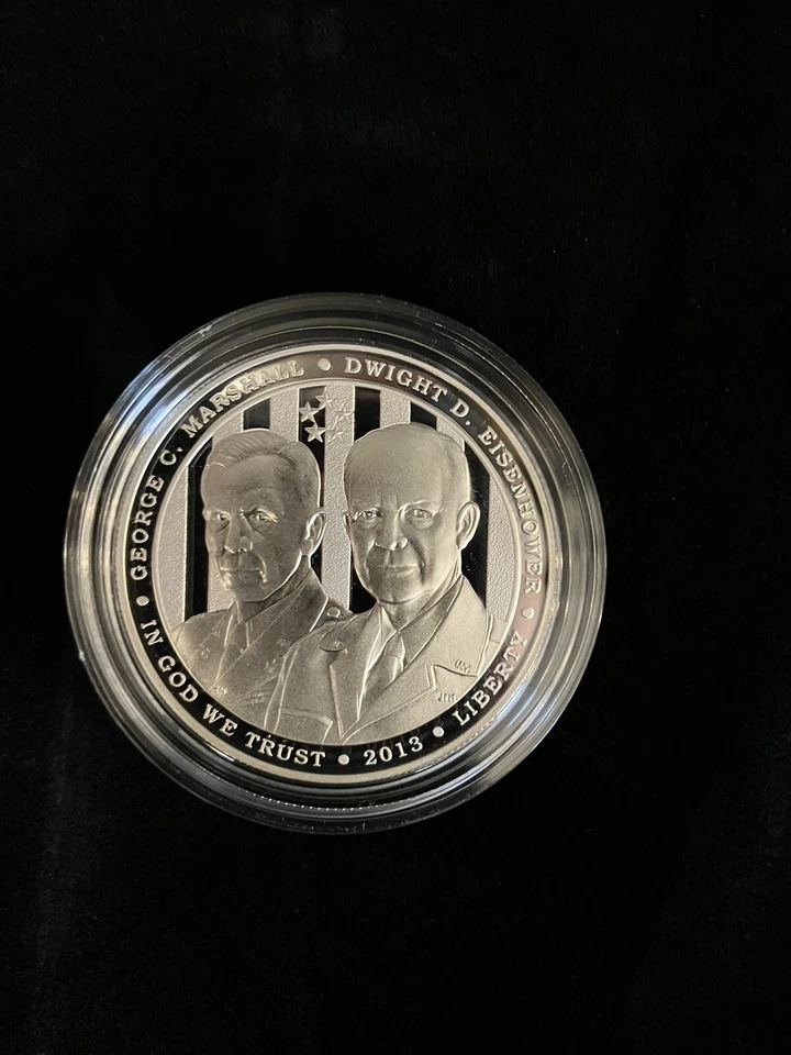 2013 5-Star Generals Commemorative Coin Program. Proof Silver Dollar US Mint-Phi - Image 1 of 4