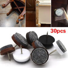 30pcs/lot 14-28mm Felt Foot Pad Glide Nail Protector Furniture Chair Table Leg