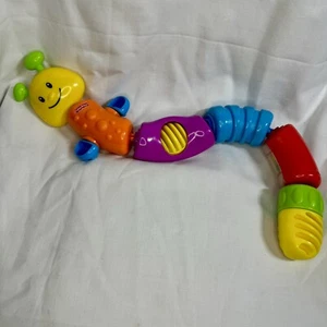 Fisher Price Pop Apart Worm Toy Infant Toddler Fun Learning Educational C15-1883 - Picture 1 of 5