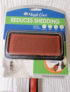 Dog, Magic Coat Slicker Brush Shedding Tool (Medium (7"L x 5"W)) - Picture 1 of 4
