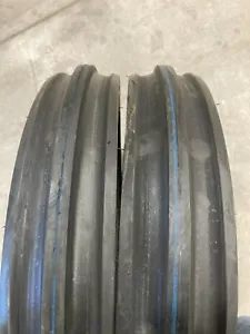2 New Tires Samson Brand 4.00 19 3 Rib F-2 Front 4 ply TT Ford 8n 9n 4.00x19 - Picture 1 of 1