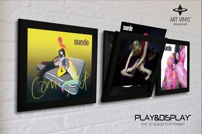 Easy Access Wall Mounted Acrylic Frames, Square, Great for Suede Albums - Image 1 of 4