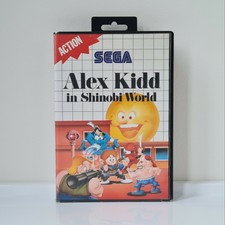 Alex Kidd in Shinobi World - Sega Master System - PAL - COMPLETE