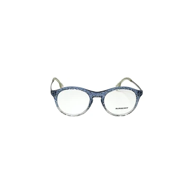Monturas de gafas de diseñador Burberry azul brillo con lente de demostración pequeñas 48 mm BE2287 Foto 1 de 4