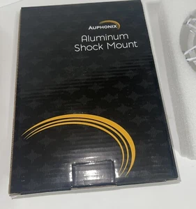 Auphonix SM-1B - Aluminum Shock Mount for Blue Yeti Microphone Silver bx11 - Picture 1 of 3