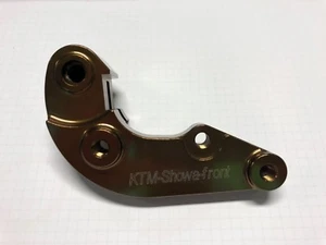 STAFFA SUPPORTO PINZA FRENO ANTERIORE KTM SU FORCELLE SHOWA D 47mm - Imagen 1 de 2