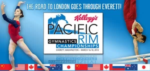 2012 Pacific Rim: Women's Team, Gymnastics BLURAY-Douglas/Wieber/Ross/Ohashi - Picture 1 of 5