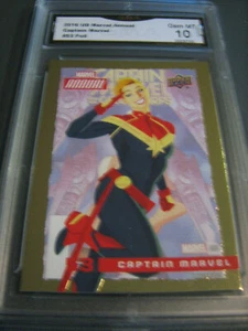 CAPTAIN MARVEL 2016 CUBIERTA SUPERIOR MARVEL LÁMINA ANUAL # 53 GRADO 10 L@@@K - Imagen 1 de 2