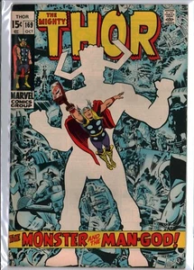 the MIGHTY THOR #169 Origin of GALACTUS (1969) Marvel Comics VF (8.0) - Picture 1 of 1