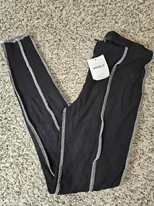 Forever 21 Damen Leggings schwarz - weiß Größe S Small weich warm Leggings - Bild 1 von 4
