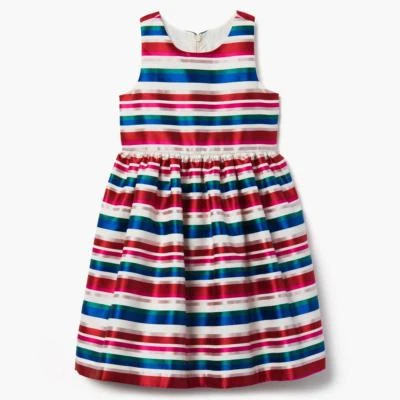 NWT Gymboree Striped Jacquard Dress Christmas Girls Holiday Many Sizes - Image 1 of 2