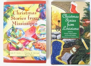 2 Books Christmas Stories from Missisippi and Louisiana Univ of MS 2001 2005 - Picture 1 of 15