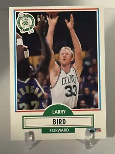 Larry Bird Boston Celtics Forward Fleer #8 1990 NBA Excellent Condition A954 - Picture 1 of 7