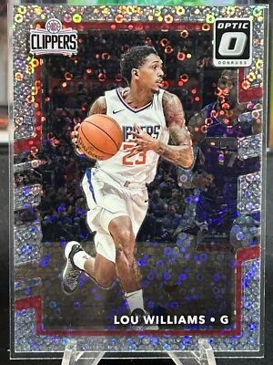 Lou Williams Los Angeles Clippers 2017-18 Donruss Optic Fast Break Holo - Image 1 of 2