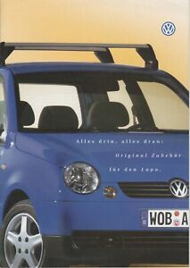 Prospekt VW Lupo 1998 Originalzubehör
