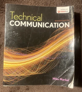 Technical Communication by Mike Markel (11 edition, 2014, paperback) - Picture 1 of 5