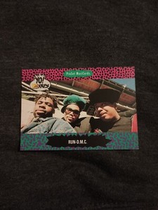 1991 RUN DMC D.M.C. YO! MTV RAPS MUSICARDS #68 BASE CARD ITS TRICKY
