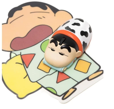 Crayon Shin-chan Pajamas Bluetooth Wireless Mouse & Pad 1200dpi - Image 1 of 4