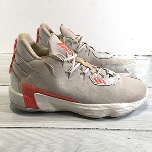 Adidas Dame 7 Basketball Shoe “Bliss” Solar Red Cream FZ1046 Men's Size 12 - Picture 1 of 8