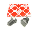 2x Febi  Oil Sump Plug & Washer For Audi Q5 2.0 TDI 8R  S-tronic 11/13-01/18